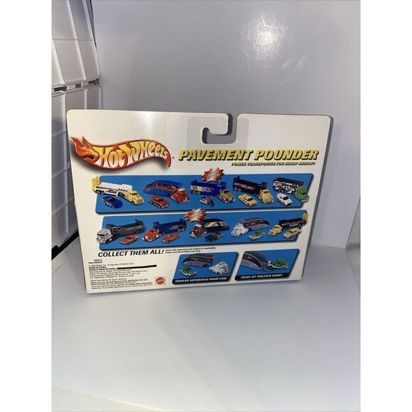 Hot Wheels Pavement Pounder 30s Car Show Indiana Hauler Exclusive 89313 VTG 2001 - Picture 3 of 5